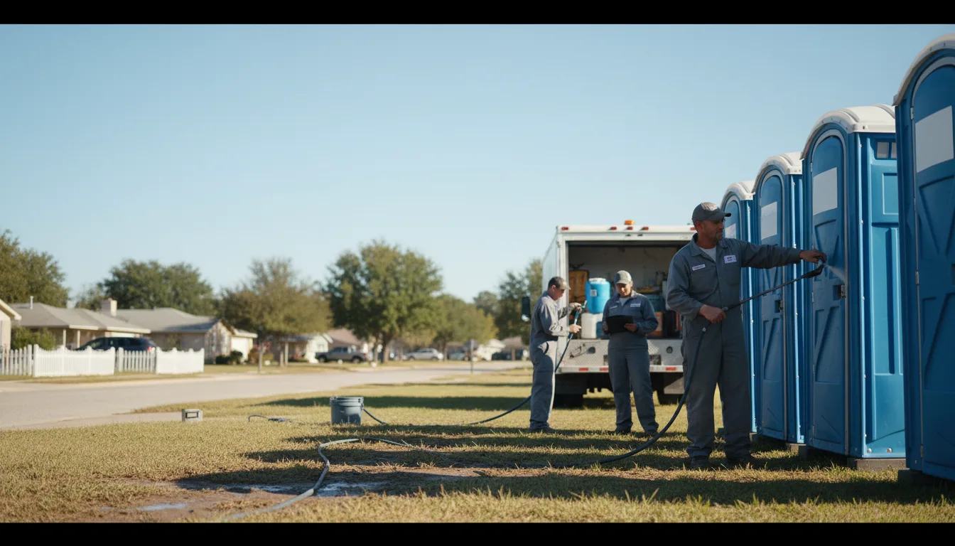 Long-Term Portable Toilet Rental in Farmersburg, IA near me